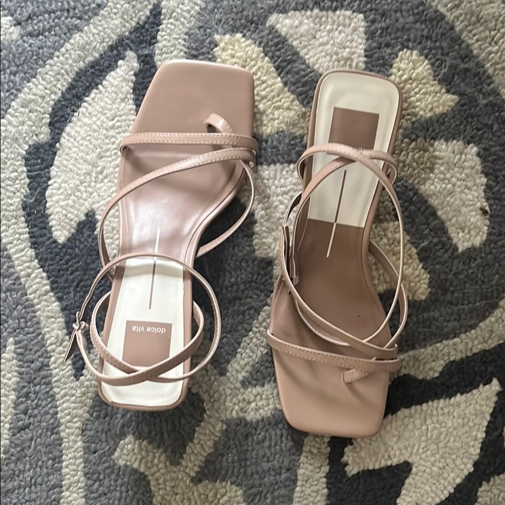Dolce Vita Tan Strappy Sandals